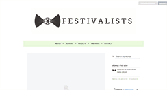 Desktop Screenshot of festivalists.com